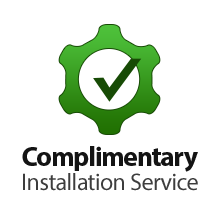 Complimentary installation service benefits