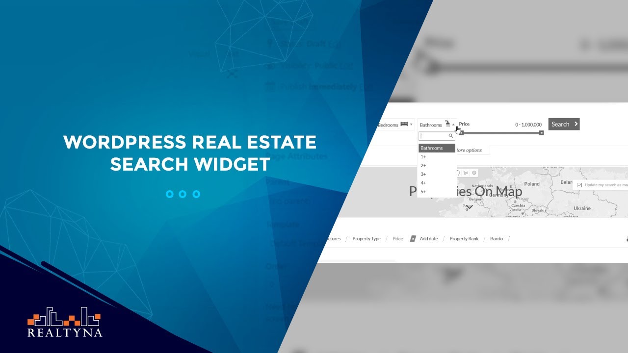 real estate search widget