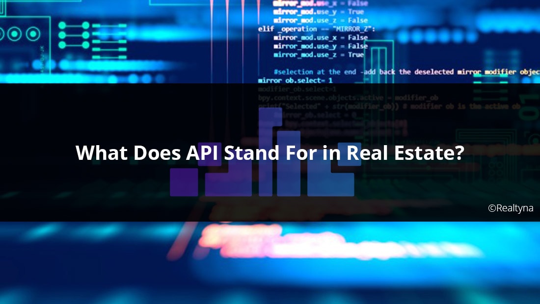 What Does Api Stand For In Real Estate