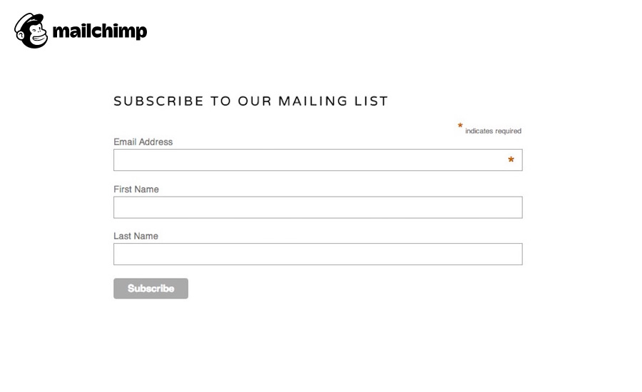 email subscription