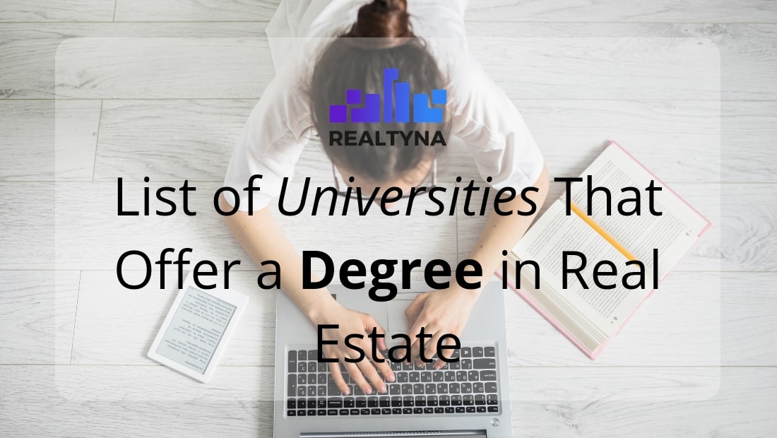 real estate degree