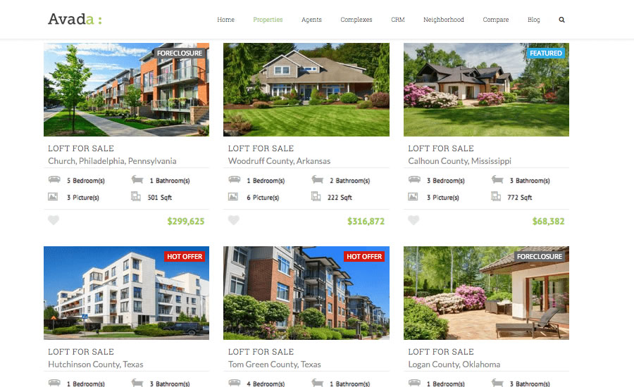 cheap basic realtor websites