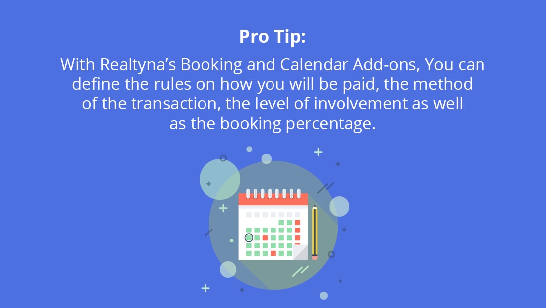 Booking and Calendar Ads-On