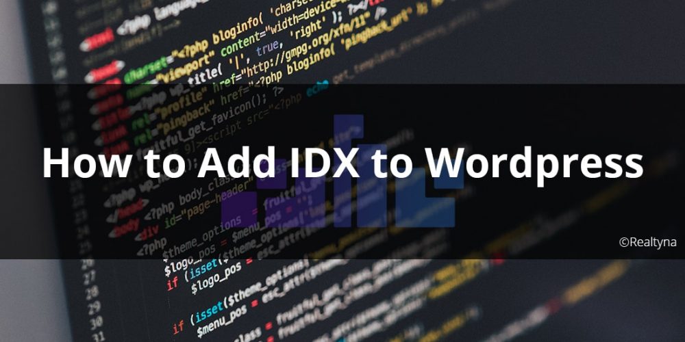 How to Add IDX to Wordpress