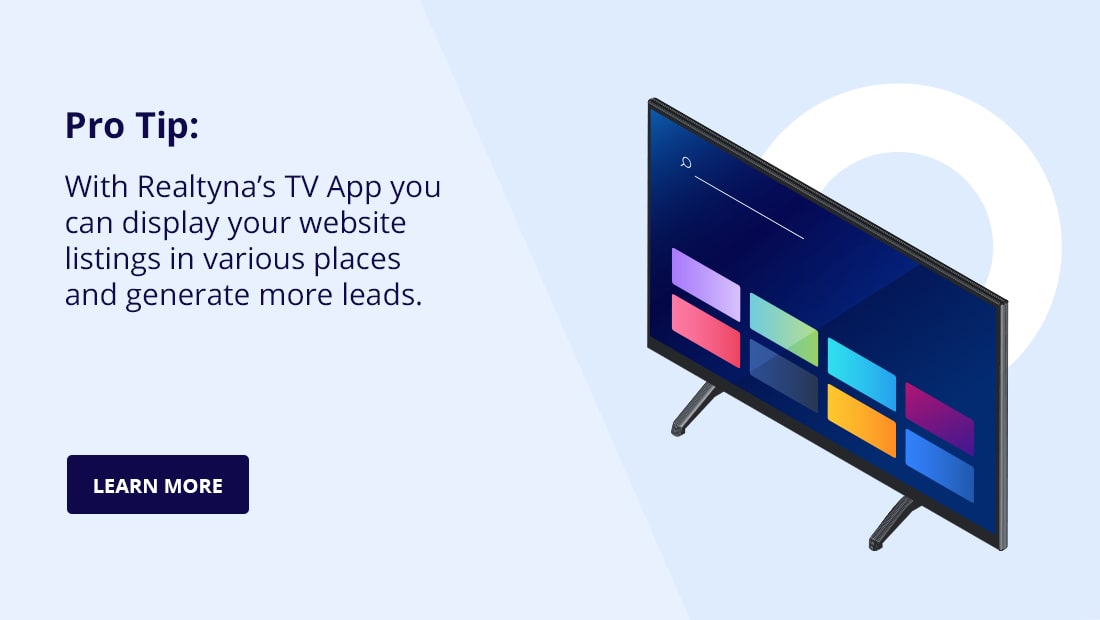 Realtyna's TV App