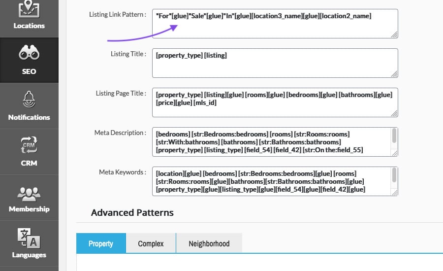 Create Custom Listing Urls for Your IDX Website