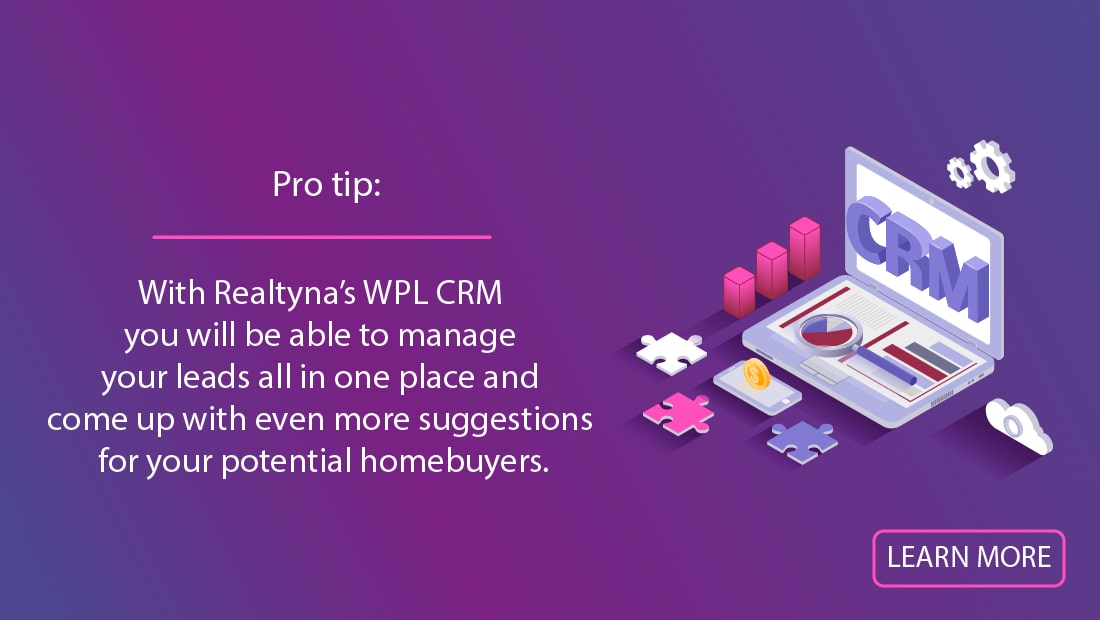 Realtyna's WPL CRM