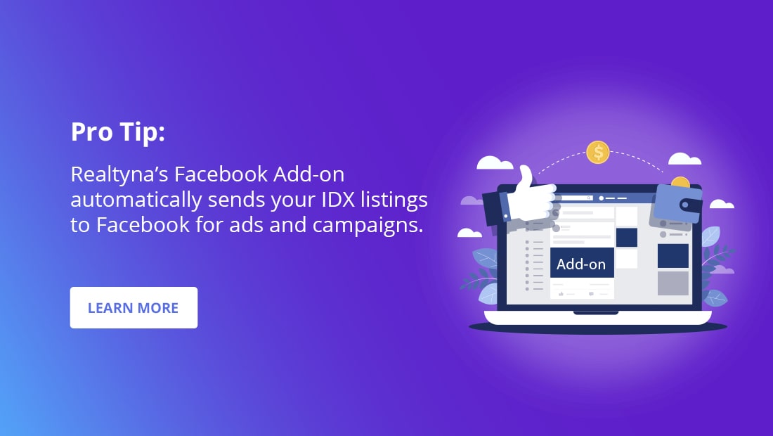 Realtyna's Facebook Add-on