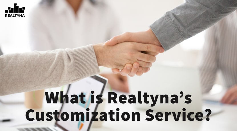 Realtyna's customization service