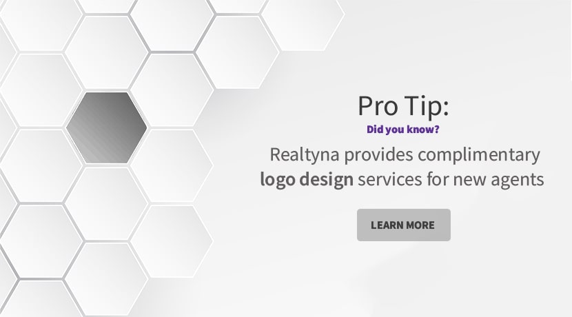 Realtyna's complimentary logo design