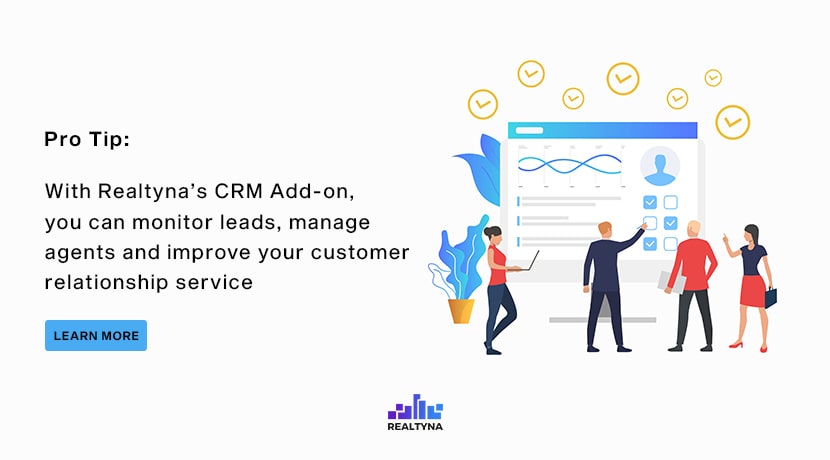 Realtyna's CRM Add-on