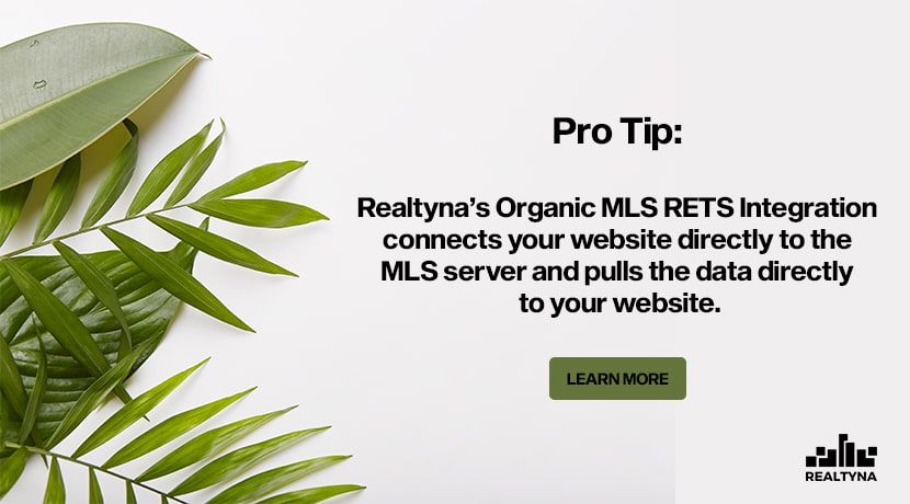 Realtyna's Organic <LS RETS Integration