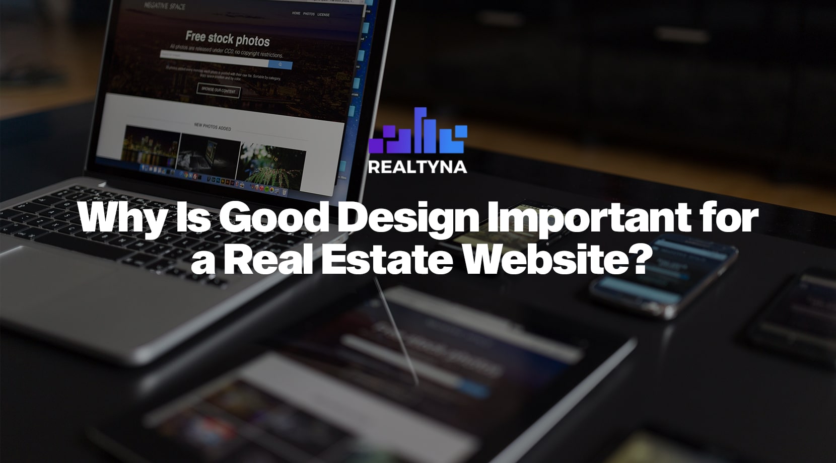 real estate website design