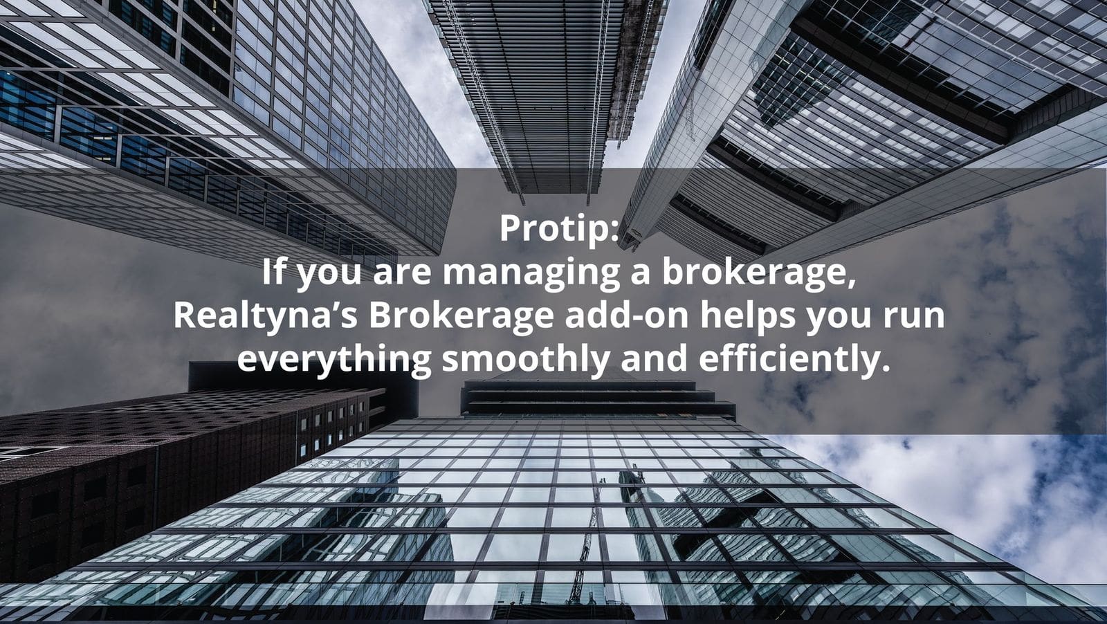 Realtyna's Brokerage Add-on