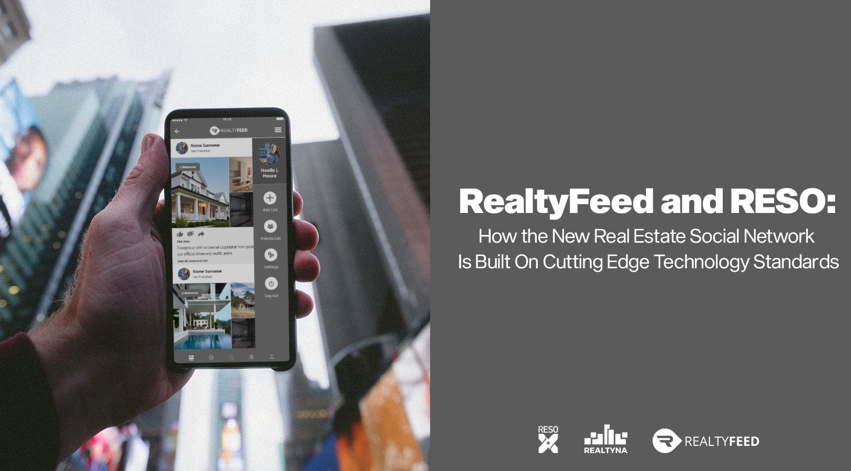 RealtyFeed and RESO: How the New Real Estate Social Network Is Built On Cutting Edge Technology Standards