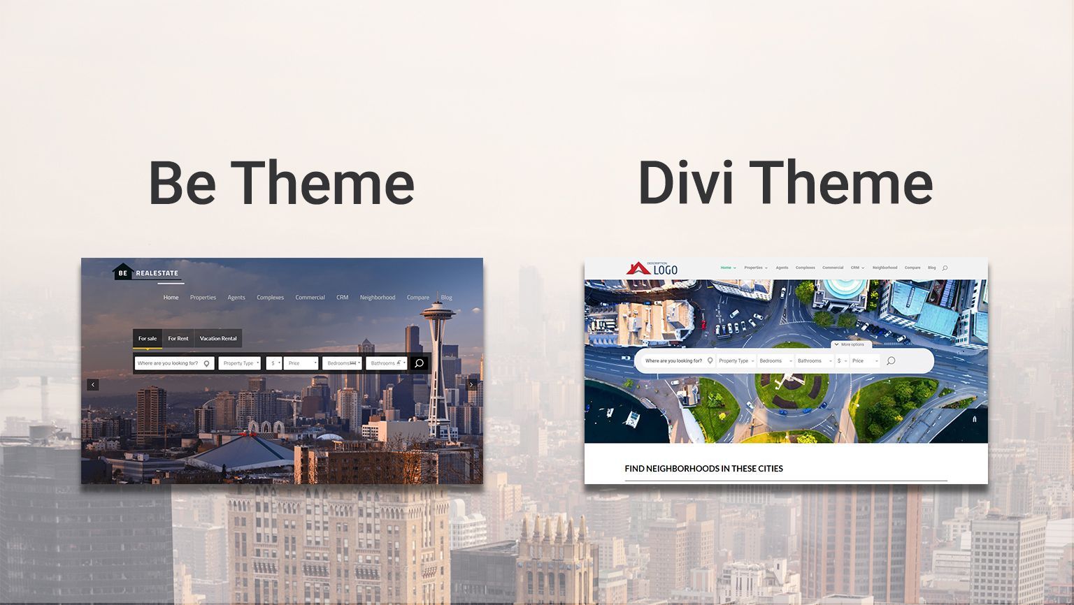 Be Theme and Divi Theme