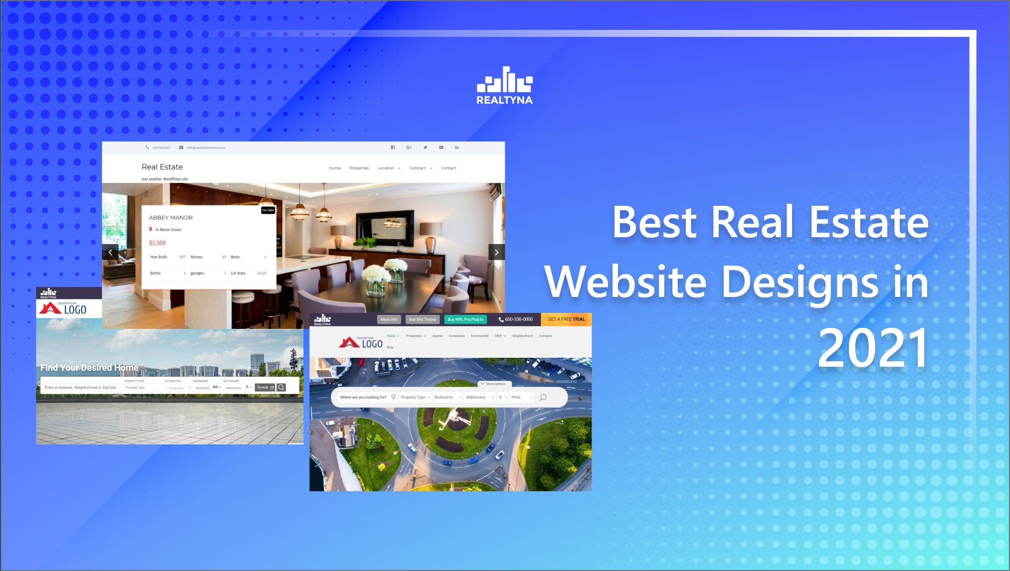 best real estate website design