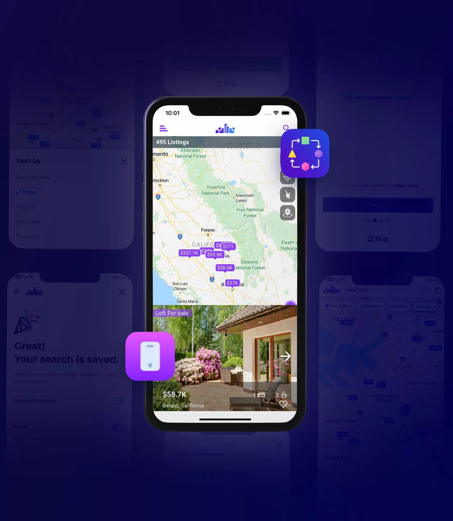 Android/iOS Apps Pack for Your Real Estate Business Android/iOS Apps Pack for Your Real Estate Business
