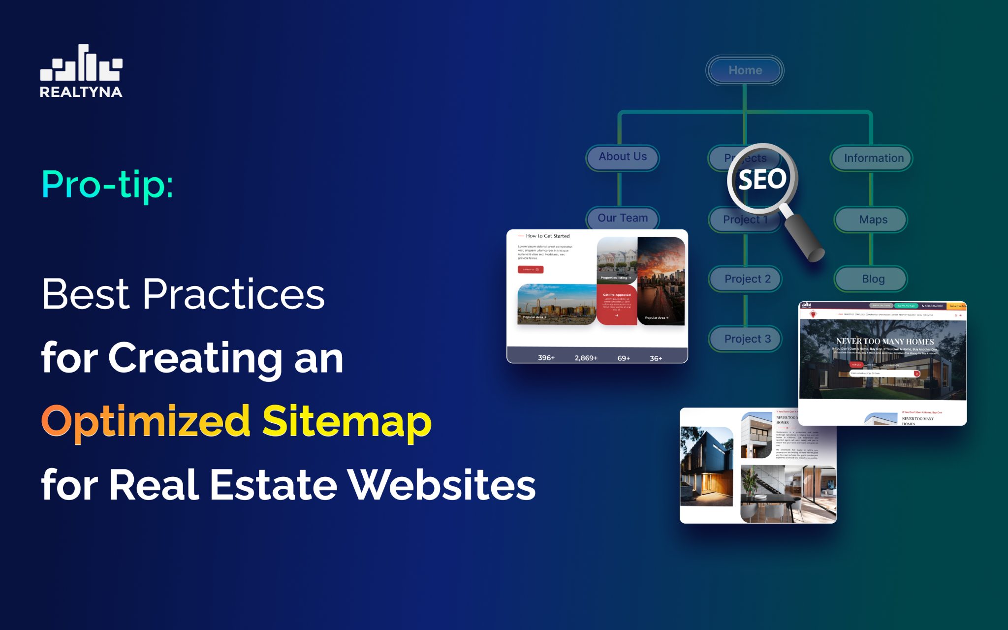 Best practices for creating an optimized sitemap for real estate websites