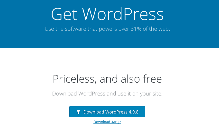 Get WordPress