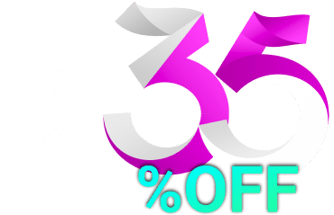 Up to 35% off