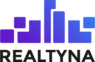 Realtyna logo with dark text