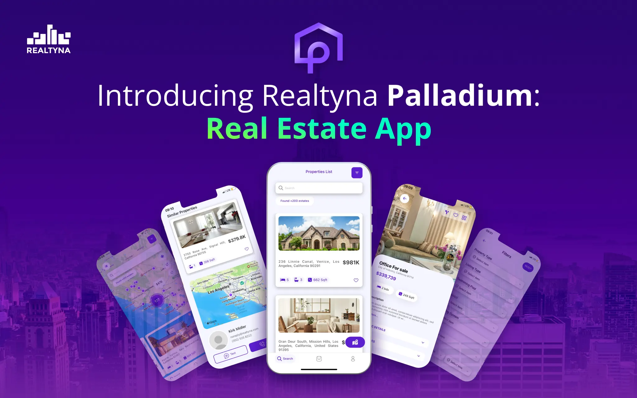 Introducing Realtyna Palladium Real Estate App