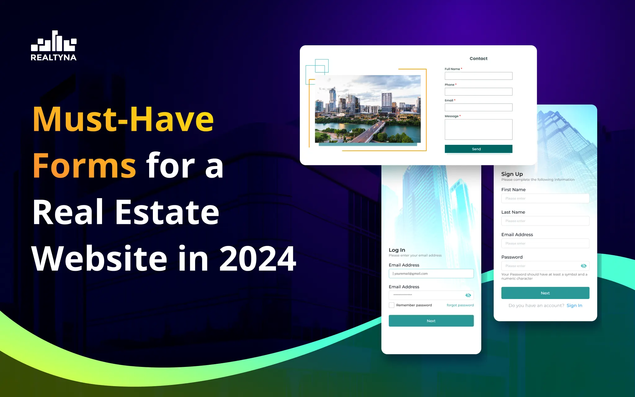 Must-Have Forms for a Real Estate Website in 2024