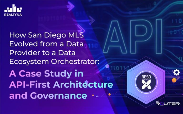 Api San How San Diego MLS Evolved from a Data Provider to a Data Ecosystem ...